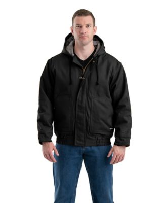 Image showing 0 th Berne Men's Flame Resistant Duck Hooded Jacket