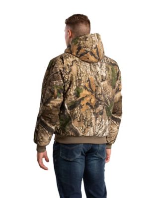 Image showing  Men's Hooded Insulated Realtree APEX Camouflage Jacket