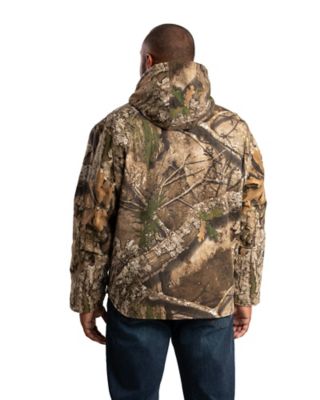 Image showing  Men's Heartland Washed Duck Hooded Work Coat
