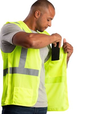 Image showing  Men's Hi-Vis Easy-Off Safety Vest