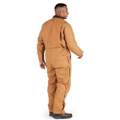 Image showing  Men's Duck Quilt-Lined Insulated Coveralls