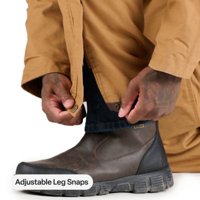 Image showing  Men's Duck Quilt-Lined Insulated Coveralls