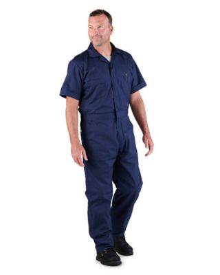 Berne Men's Heritage Short Sleeve Poplin Coverall