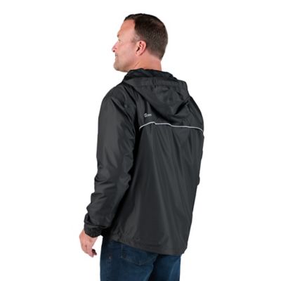 Image showing  Men's Coastline Lightweight Hooded Full-Zip Rain Jacket