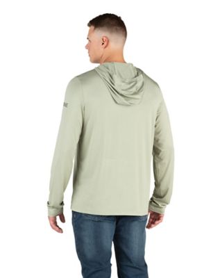 Image showing  Men's Long Sleeve Hooded UPF Sun Shirt