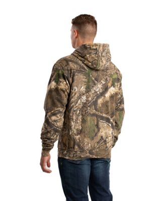 Image showing 1 th Berne Men's Heritage Thermal-Lined Full-Zip Hooded Sweatshirt Realtree APEX Camouflage