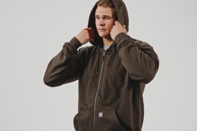 Image showing  Men's Heritage Thermal-Lined Full-Zip Hooded Sweatshirt Realtree APEX Camouflage