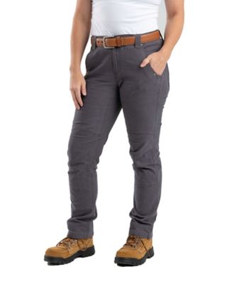 Berne Women's Relaxed Fit Flex Softstone Double-Front Duck Work Pants ...