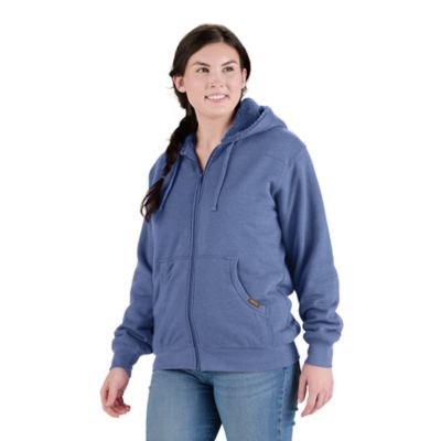 Berne Women's Sherpa-Lined Full-Zip Hooded Sweatshirt