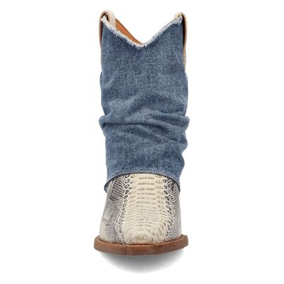 Image showing  Women's Denim Dream Leather Booties