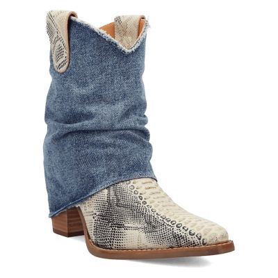 Dingo Women's Denim Dream Leather Booties