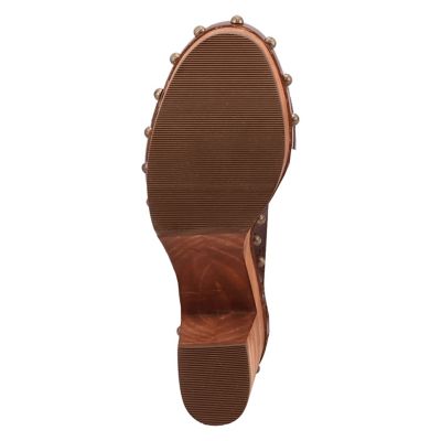 Image showing  Women's Clover Wooden Sandals