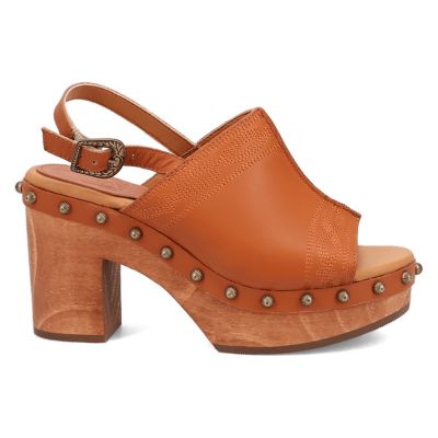 Image showing  Women's Clover Wooden Sandals