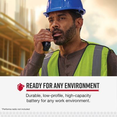 Image showing  Li-Ion Replacement Battery for Cobra Performa 400/450 2-Way Handheld Business Radios