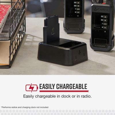 Image showing  Li-Ion Replacement Battery for Cobra Performa 400/450 2-Way Handheld Business Radios