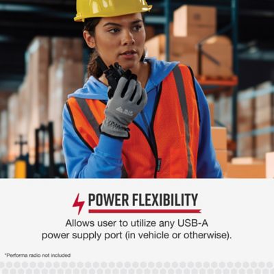 Image showing  USB-C to USB-A Charging Cable for Cobra Performa 400/450 2-Way Handheld Business Radios, 0010079-1