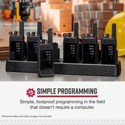 Image showing  USB-C to USB-C Radio Cloning Cable for Cobra Performa 400/450 2-Way Handheld Business Radios, 0010080-1