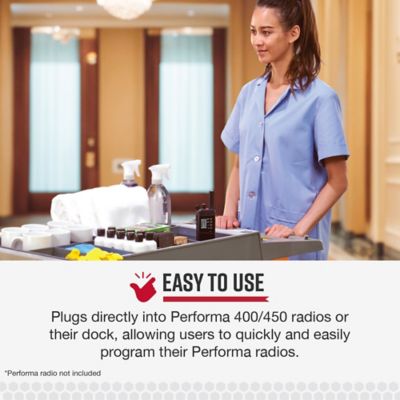 Image showing  USB-C to USB-A Radio Programming Cable for Cobra Performa Business and TrailBlazer GMRS Handheld Radios, 0010081-1