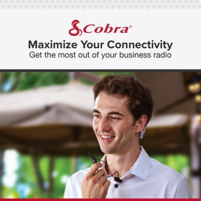 Image showing  Surveillance Earpiece for Cobra Performa 400/450 2-Way Handheld Business Radios and Select Non-Cobra Devices