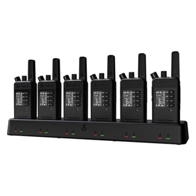 Cobra Performa 450 2-Way Handheld Business Radio with LCD Screen, 6-Pack