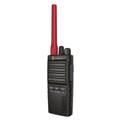 Cobra TrailBlazer 500 GMRS 2-Way Radio Pair, Black and Red