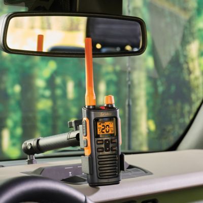 Image showing 6 th Cobra TrailBlazer 450 GMRS 2-Way Radio Pair, Black and Orange