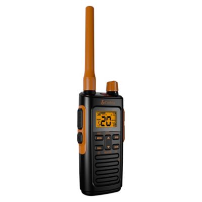 Image showing 7 th Cobra TrailBlazer 450 GMRS 2-Way Radio Pair, Black and Orange