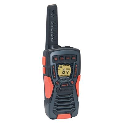 Image showing 6 th Cobra ACXT1035R FLT Floating Waterproof 2-Way Radios, 37 Mile-Range, Black/Orange, 2-Pack