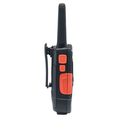 Image showing 7 th Cobra ACXT1035R FLT Floating Waterproof 2-Way Radios, 37 Mile-Range, Black/Orange, 2-Pack