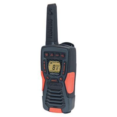 Image showing 8 th Cobra ACXT1035R FLT Floating Waterproof 2-Way Radios, 37 Mile-Range, Black/Orange, 2-Pack