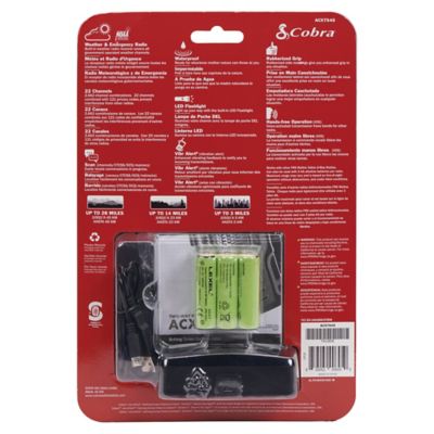 Image showing  ACXT545 Weather-Resistant 2-Way Radio, 28 Mile Range, 2-Pack