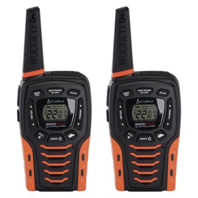 Cobra ACXT645 Waterproof 2-Way Radio, 35 Mile Range, 2-Pack