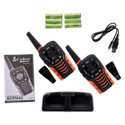 Image showing 5 th Cobra ACXT645 Waterproof 2-Way Radio, 35 Mile Range, 2 pk.