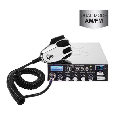 Image showing  40-Channel AM/FM CB Radio with Microphone, 29 LTD Classic (Chrome)