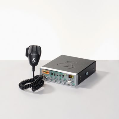 Image showing  40-Channel AM/FM CB Radio with NightWatch and Microphone, Chrome Face, 29 NW LTD Classic