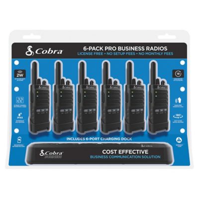Image showing  PX650 Pro Business 2-Way Radios, 42 Mile Range, 6-Pack