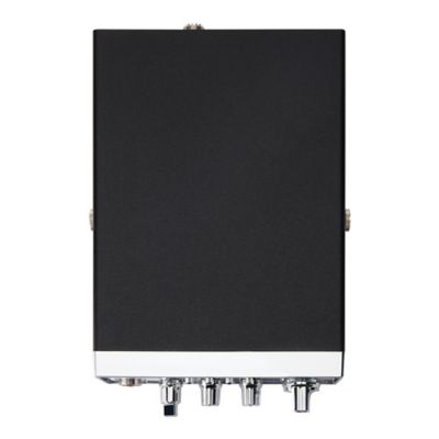 Image showing  40-Channel AM/FM Compact Professional CB Radio with Microphone, Chrome Face, 25 LTD Classic