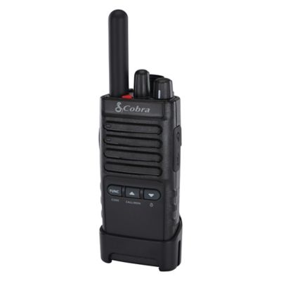 Image showing 5 th Cobra PX650 Pro Business 2-Watt FRS 2-Way Radios with Surveillance Headset, 42 Mile Range, 2-Pack