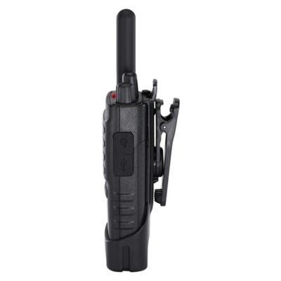 Image showing 6 th Cobra PX650 Pro Business 2-Watt FRS 2-Way Radios with Surveillance Headset, 42 Mile Range, 2-Pack