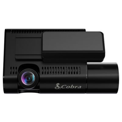 Image showing  SC 220C Front 1440p and Interior 1080p Smart Dash Cam with GPS, Wi-Fi, and microSD Card