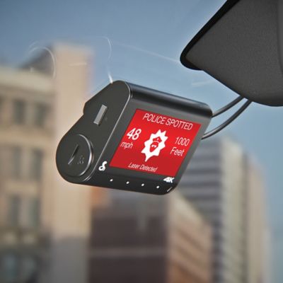 Image showing  SC 250R Front 4K Smart Dash Cam with 1080p Rear Accessory Cam, GPS, Wi-Fi, and microSD Card