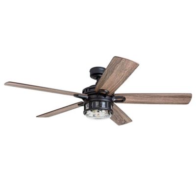 Honeywell 52 in. Bonterra Ceiling Fan Matte Black
