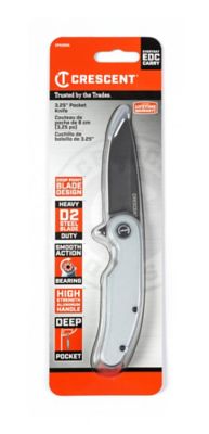 Image showing  3-1/4 in. Drop Point Aluminum Handle Pocket Knife