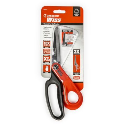 Image showing  WISS 10 in. Heavy-Duty Titanium Coated Tradesman Shears