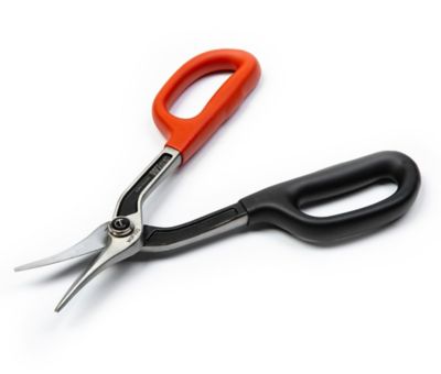 Image showing  WISS 10 in. Duckbill Pattern Tinner Snips, Crescent