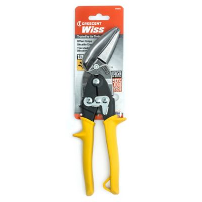 Image showing  WISS 9-4/5 in. Offset Straight Aviation Snips