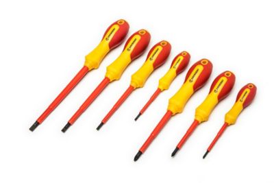 Image showing  7 pc. VDE Insulated Screwdriver Set