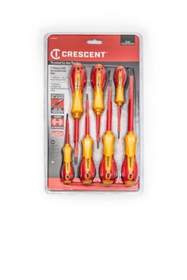 Image showing 5 th Crescent 7 pc. VDE Insulated Screwdriver Set