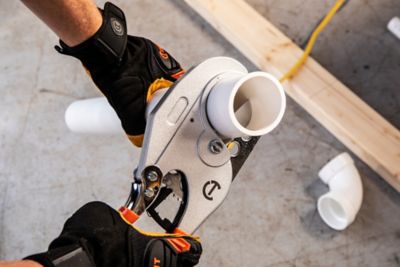 Image showing  2-3/8 in. Ratcheting PVC Pipe Cutter