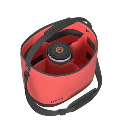 Image showing  KeepR Caddy with Ice Bucket, Coral